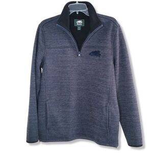 Roots 1/4 Zip Pullover Fleece Lined Jacket Men's Size Small
